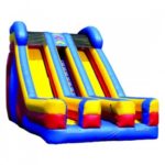 20ft Dual Lane Inflatable Slide Bounce House – Bouncy House Inflatables