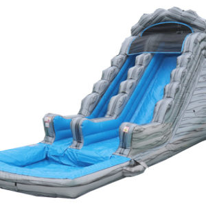 Marble Madness Water Slide Combo Inflatable Bouncy House Rental