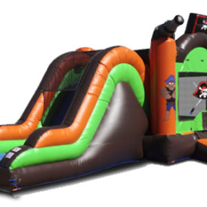 Pirates Cove Slide Combo Inflatable Bouncy House Rental