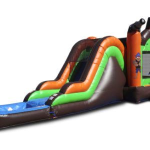 Pirates Cove Combo and Pool Inflatable Bouncy House Rental