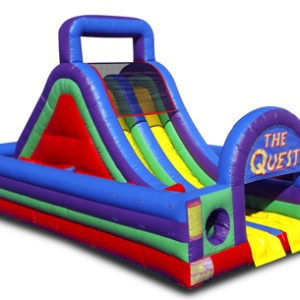 The Quest Combo Dual Slide Inflatable Bouncy House