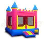 Retro Pink Bouncy Castle